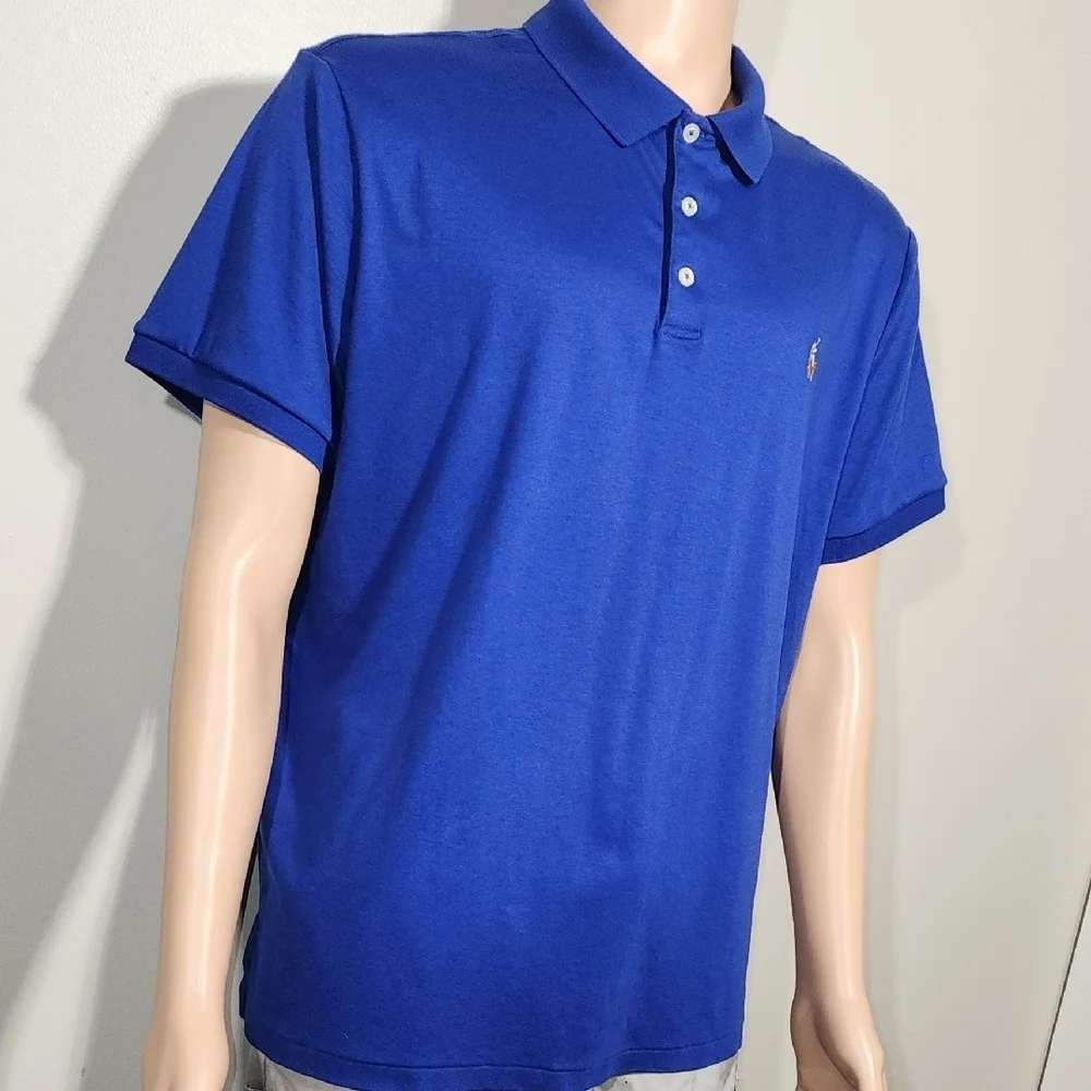 Polo by Ralph Lauren Men's Royal Blue Polo Shirt